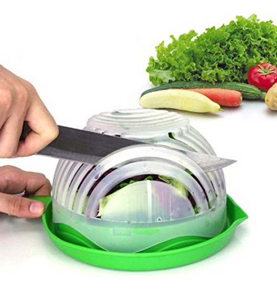 Cuenco Cortador De Ensalada Colador Promaker Cocinaperfecta 0 Cuenco Cortador De Ensalada Colador Promaker Cocinaperfecta 0