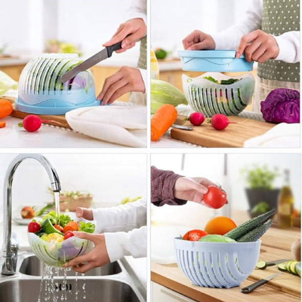 Cuenco Cortador De Ensalada Colador Promaker Cocinaperfecta 1 Cuenco Cortador De Ensalada Colador Promaker Cocinaperfecta 1