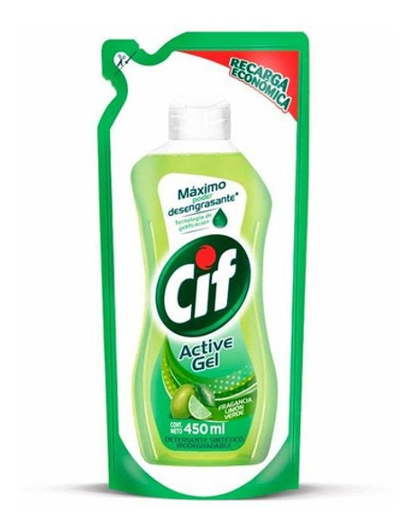 Pack X 15 Unid Lavavajilla  Felimv Dp 450 Ml Cif Deterg / L 0