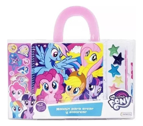 Maletin Para Colorear Nena Princesas Plumitaa 0