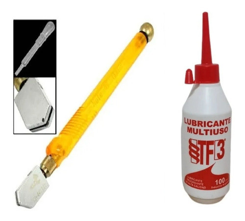 Corta Vidrio + Aceite Lubricante Ituzaingo 0