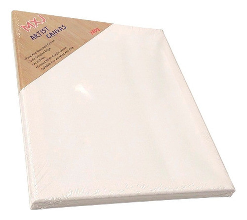 Bastidor Entelado Liso De 24cm X 30cm Mxj Apto Acrilico Oleo 1