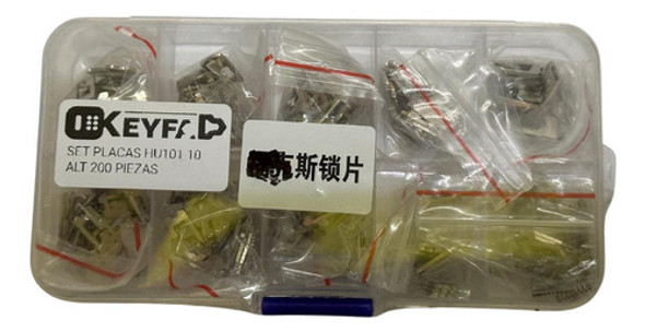 Set Placas Cilindro Ford Mapa Hu101 10alt 200pz Keyfad 0