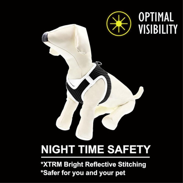 Kruz Pet Kza308-01xl Arnés Reflectante Para Perros Con Cuell 1 Kruz Pet Kza308-01xl Arnés Reflectante Para Perros Con Cuell 1