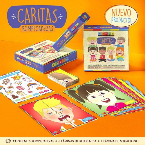 Caritas Rompecabezas De Emociones  Ludme 0