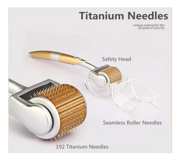 Dermaroller Zgts 192 Agujas + Estuche - 0,25mm 1