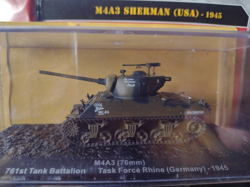 Colección Tanques Segunda Guerra Wwii M4a3 Sherman 0