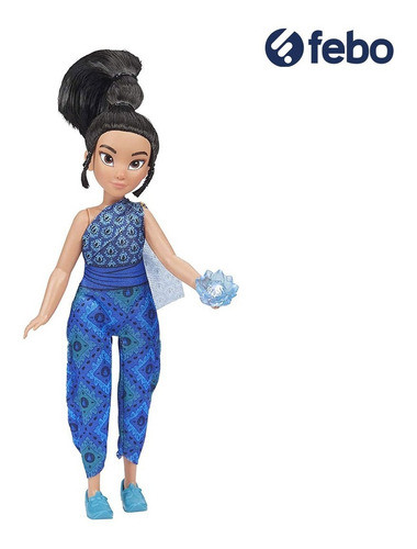 Muñeca Disney Princess Hasbro Raya Joven Y Flor De Kumandra 1