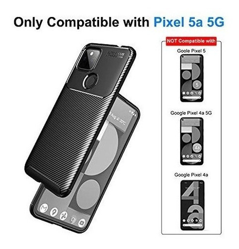 Funda Para Google Pixel 5a 5g Negra 1