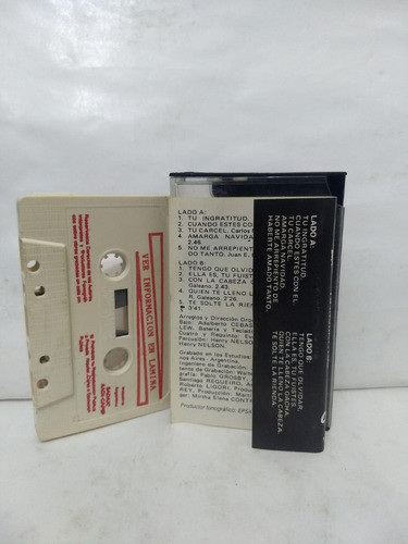 Pepito Pérez - Tu Ingratitud - Cassette - Ind. Argentina! 1