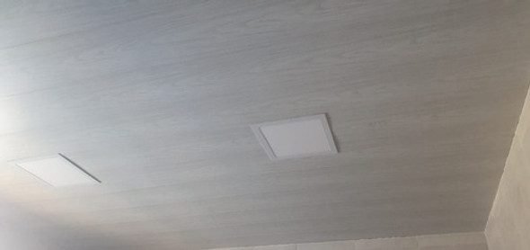 Paquete 10 Tablas De 6 Metros Machimbre Pvc Fresno 200x6mm 0