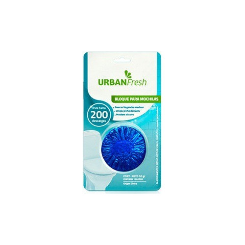 Bloque Para Mochila Urban Fresh X 50 G X 1 U C/u 0