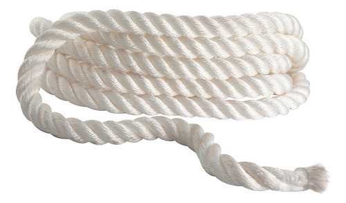 Cabo De Amarre Trenzado Blanco 30mm 0
