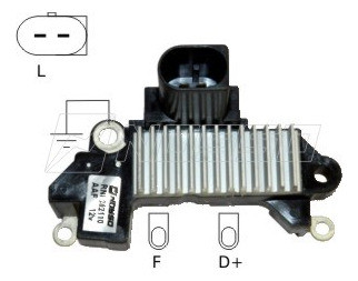 Regulador Voltaje Vw Volkswagen Gol Saveiro G3 1.9sd 0