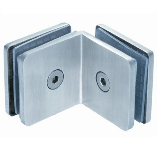 Fijación Lateral Vidrio-vidrio 90° Zamak 1