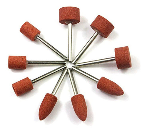 Tallado Experto 9 Unids Abrasivo Montado Piedra Para Dremel. 1