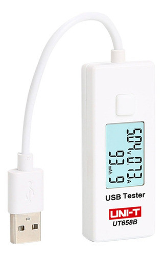 Tester Analizador De Carga Usb Portátil Uni-t Ut658b Emakers 1