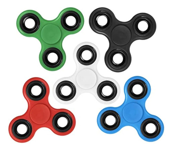 Figrol Fidget Spinner 5 Unidades, Juguete De Mano 0