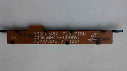 Botonera Samsung Ln40a550p3rxzb Bn41-00989a C/gtía! 1