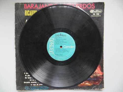 Barajando Recuerdos Ricardo Tanturi Vinilo Lp Rca Cal 2996 1