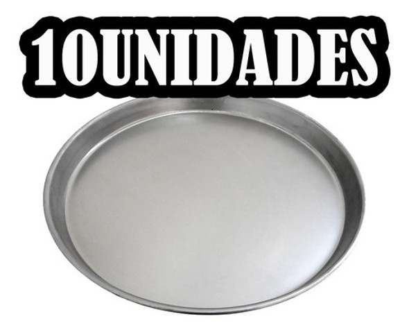 Set 10 Moldes Para Pizzas Pizzeras De Chapa Dd 18 Cm. 1