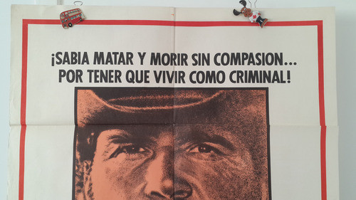 Afiche Cine Película Poster Sledge James Garner Akins 1