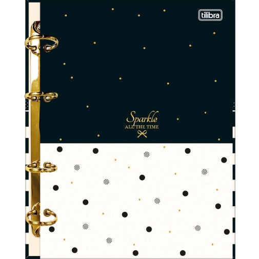 West Village Ring Binder Hardcover Notebook – 80 Sheets by Tilibra