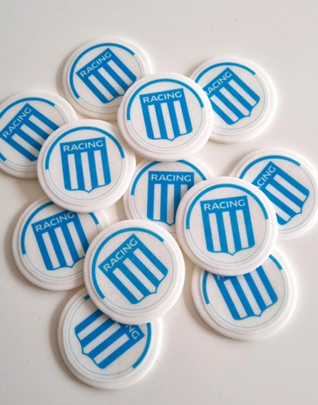 Racing Toppers De Azúcar Comestibles Para Cupcakes 0