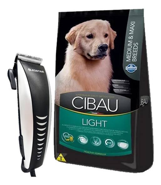 Alimento Cibau Perro Adulto Light Med Grande 12 Kg + Regalo 0