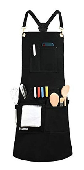 Delantal De Chef De Grado Profesional Para Cocina, Barbacoa 0