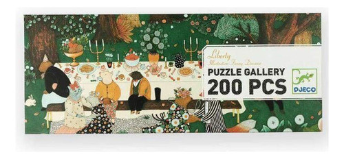 Puzzle Gallery Liberty 200 Piezas +6 Años - Djeco - 0
