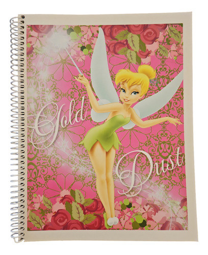 Set Escolar Hadas Disney + Cuaderno 42 Hojas Rayadas Oferta! 1