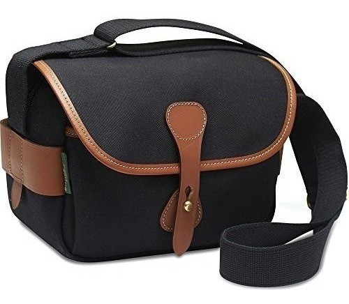 Billinghams2 Bolsa De Hombro Negro Lonacuero Tan 0