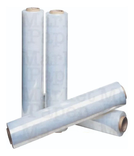 Film Stretch Virgen 50cm Cristal Rollo 5kg Pack X2 0