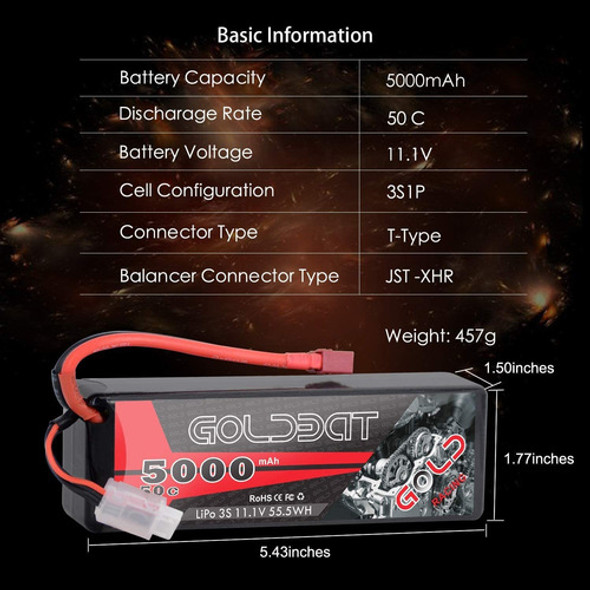 Bateria 11.1v 5000mah 3s 50c Lipo Rc Pack 1 1 Bateria 11.1v 5000mah 3s 50c Lipo Rc Pack 1 1