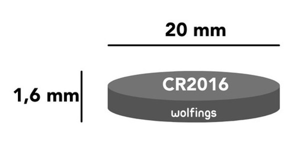 5 Pilas Cr2016 Litio 3v Alarma Reloj Balanza Control Acceso 1 5 Pilas Cr2016 Litio 3v Alarma Reloj Balanza Control Acceso 1