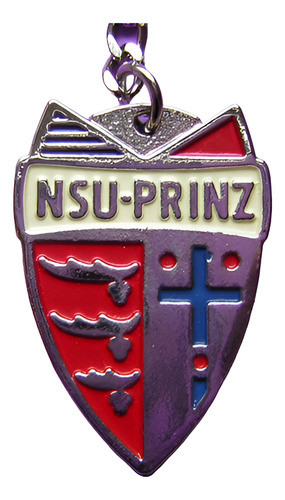 Nsu Prinz - Llavero Metálico Esmaltado Nuevo 0