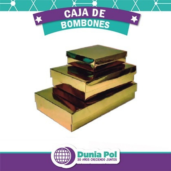 Estuche Bombones  Laminado 1/2 Kg Blanco (x10) Dunia Pol. 1 Estuche Bombones  Laminado 1/2 Kg Blanco (x10) Dunia Pol. 1