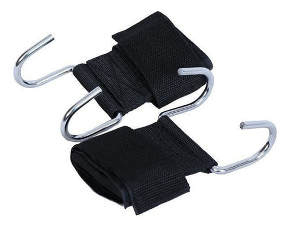 Ganchos De Poder Muñequera Potencia Agarre Barra X Par 0