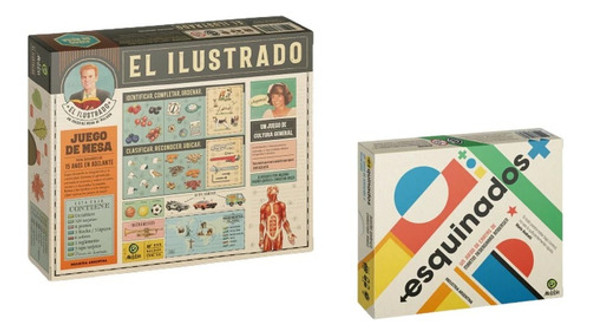 Combo Juego De Mesa Esquinados + El Ilustrado De Maldon M4e 0