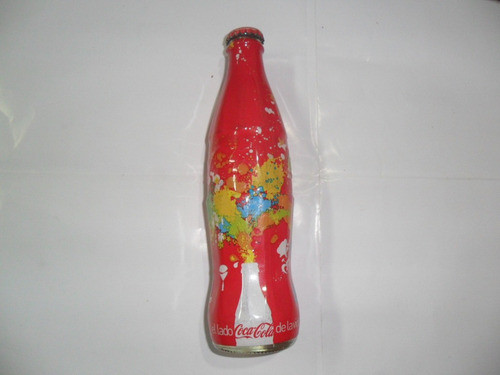 Toma Lo Bueno Coca Cola Botella Botellia 330 Ml Chapita 2007 0