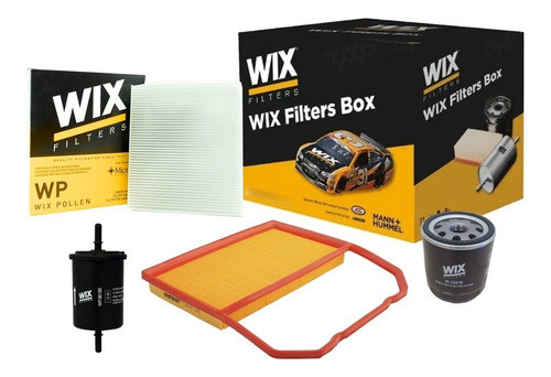 Juego X 4 Filtros Wix Para Volkswagen Up 1.0 Chyb Desde 2014 0