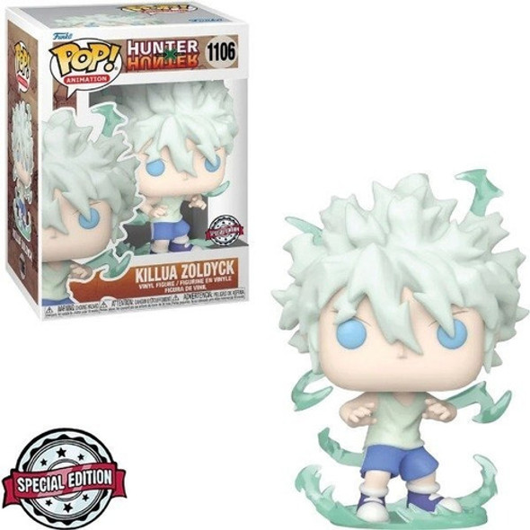 Funko Pop! Hunter X Hunter Killua Zoldyck (special Edition) 1 Funko Pop! Hunter X Hunter Killua Zoldyck (special Edition) 1