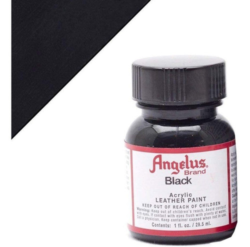 Angelus Acrylic Leather Paint Negro 0