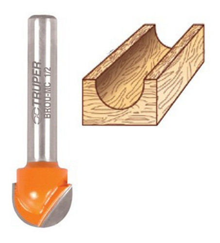 Router De Widea ½ Caña 1/4 X 1/4 Truper Brou-mc 0