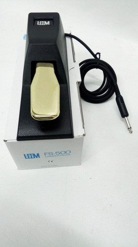 Pedal De Sustain Para Teclado Leem Universal Fs 500 1