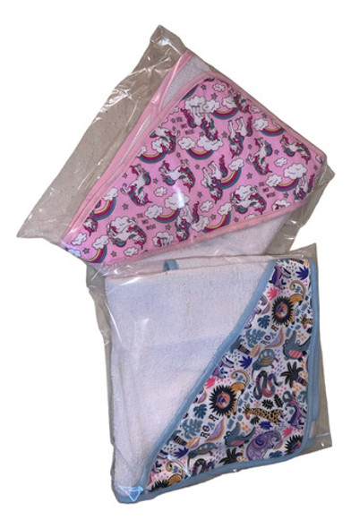 Toallon Con Capucha Para Bebé 100% Algodón 0