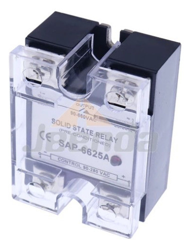 Relay De Estado Solido Jeenda 25a, Input 3 A 32 Vdc 1