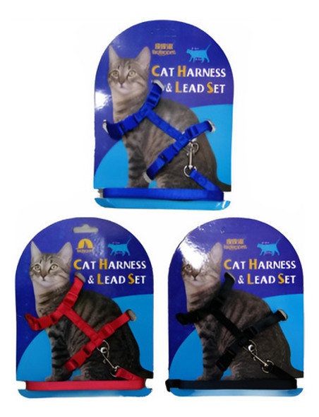 Arnés Pretal Con Correa Para Gatos 0 Arnés Pretal Con Correa Para Gatos 0