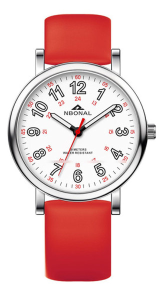 Reloj Nbonal Enfermera Fácil Lectura 30m Impermeable Ews 1